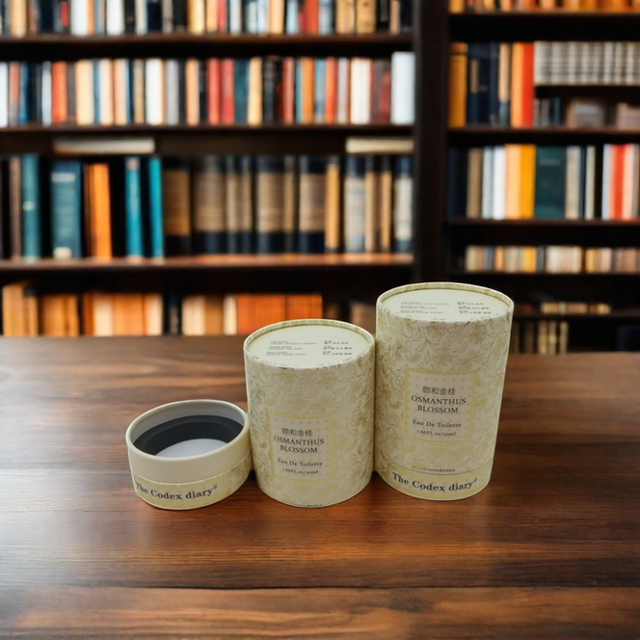 Boîte d'emballage cylindrique imprimée de qualité alimentaire, Logo rigide personnalisé, café, thé, carton, Tubes ronds en papier artisanal