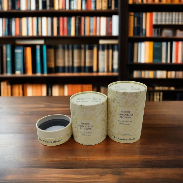 Boîte d'emballage cylindrique imprimée de qualité alimentaire, Logo rigide personnalisé, café, thé, carton, Tubes ronds en papier artisanal
