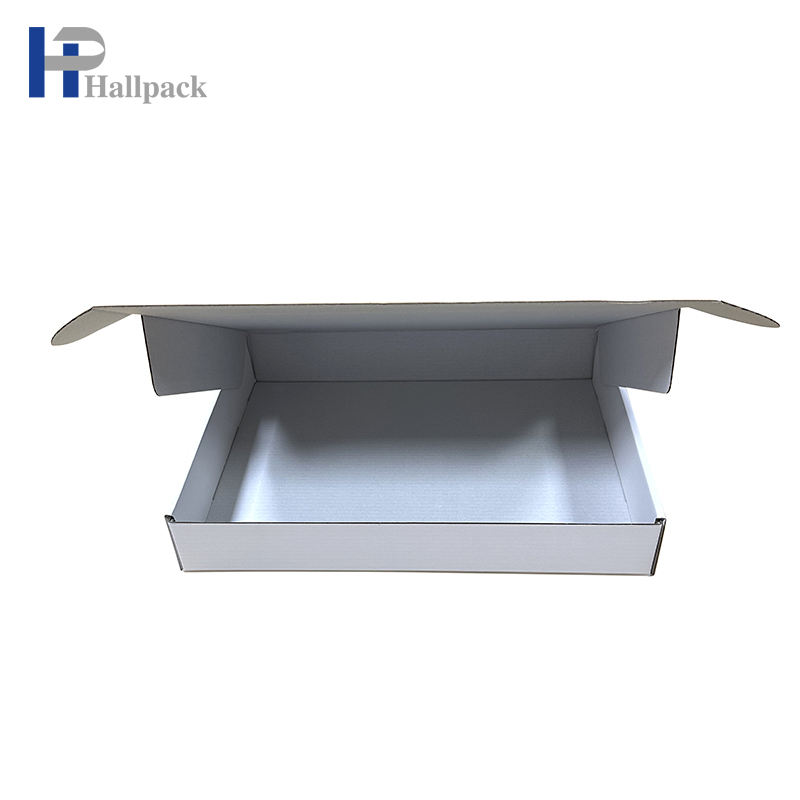 Boîte aux lettres en papier kraft boîte d'avion en carton ondulé recyclé