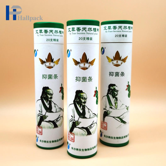 Tubes d'expédition de tube de papier de noyau de cigare de Kraft de cylindre long rond de carton