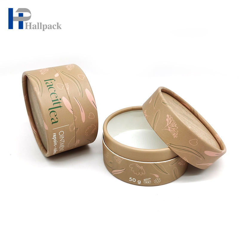 Tube de papier de carton de boîte de paquet de conception adaptée aux besoins du client par catégorie comestible avec l'emballage de bord de petit pain