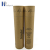 Tube rond d'emballage de papier de tube de carton de papier d'emballage d'étiquette faite sur commande qui respecte l'environnement pour le parapluie
