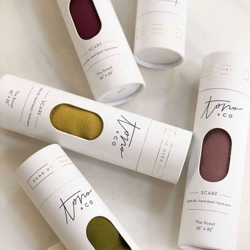 Emballage de tube de v&ecirc;tements