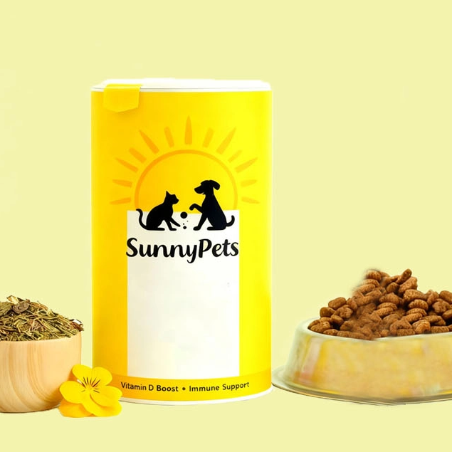 Emballage en tube de papier pour aliments pour animaux : élégant et durable