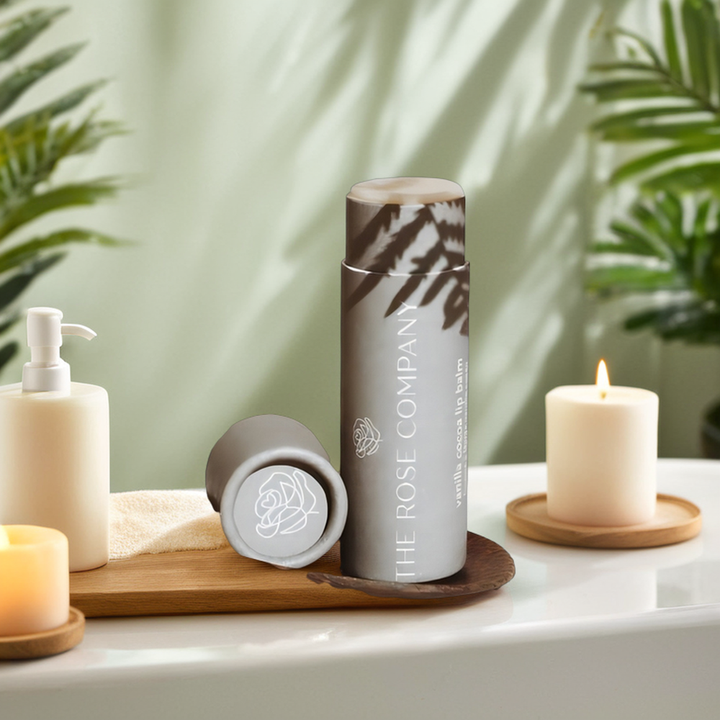 Tube de baume à lèvres personnalisé en papier biodégradable, cylindre de poussée de forme ronde, barre de Lotion, emballage de Tubes en papier