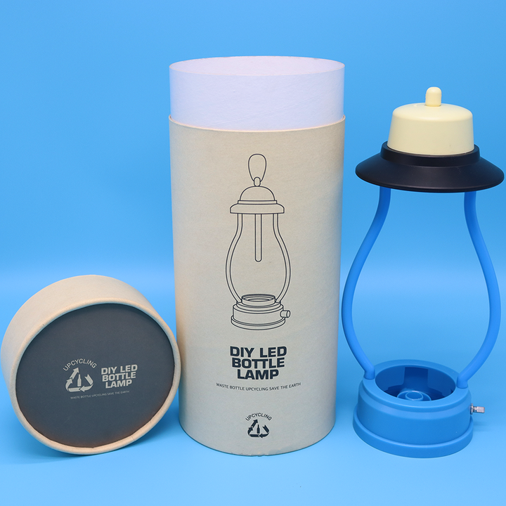 Emballage fait sur commande de tube de papier de boîte de cylindre de carton d'électronique qui respecte l'environnement pour la lumière LED d'écouteur de montre intelligente d'appareil-photo