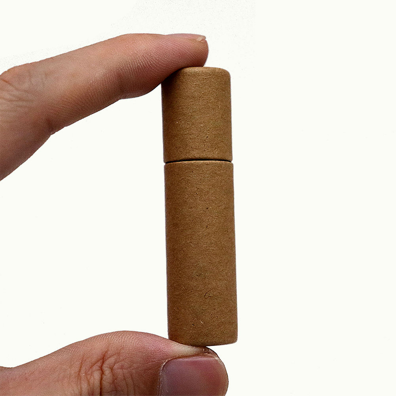 Tubes de papier cosmétique de tube de baume à lèvres d'Eco biodégradable d'approvisionnement d'usine