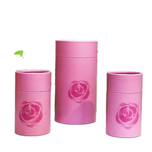 Emballage facile à décoller personnalisé biodégradable Hallpack pour l'emballage de cylindres de papier de café, de thé et de chocolat