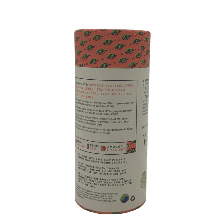 Tube de papier de cadeau d'emballage de boîte en carton de papier d'impression couleur de catégorie comestible célèbre
