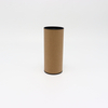Tube de papier rond de qualité alimentaire, emballage de thé Direct d'usine, papier Kraft entièrement artisanal, Protection de l'environnement pour échantillon personnalisé