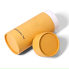 Usine en gros papier biodégradable cosmétique alimentaire thé café T-shirt carton Tube rond cylindre boîte d'emballage