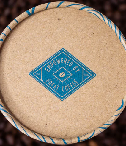 Carton écologique thé en vrac grain de café cylindre rond boîte d'emballage de qualité alimentaire Tube de papier Tube de papier Kraft résistant à l'humidité
