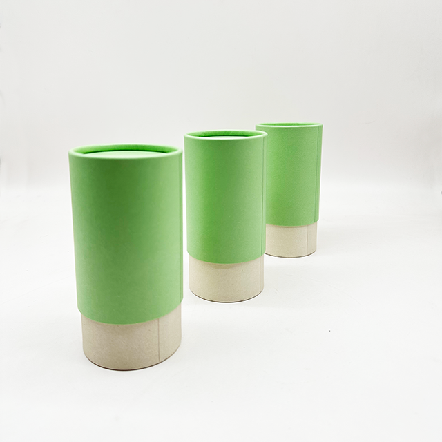 Hallpack – emballage personnalisé en Tube de thé en papier Kraft de qualité alimentaire, produits alimentaires sains, emballage de style canette pour grains de café