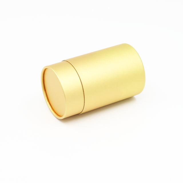 Emballage fait sur commande qui respecte l'environnement de tube de papier de boîte de cylindre de carton d'emballage de catégorie comestible pour le thé de café