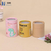 Ensemble de boîtes à roses en daim préservées, emballage en carton pour fleurs, personnalisé, biodégradable, rigide, en papier de forme ronde, cadeau de fleur