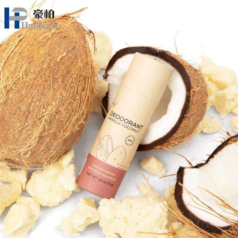 Tube de papier d'emballage de cylindre de poussée de forme ronde biodégradable écologique de ventes chaudes de haute qualité