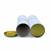 Tubes d'expédition personnalisés Emballage écologique Tubes en papier sur mesure blanc marron noir Solutions de tubes d'expédition