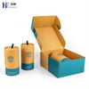 Logo personnalisé 2 pièces papier carton rigide stockage de bougies coffret cadeau petit Tube boîte bougie papier emballage pour bougies