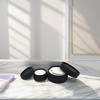 Tube en papier personnalisé, nouveau Design, avec tamis, étui à poudre Compact, emballage, tube kraft noir pour shampoing