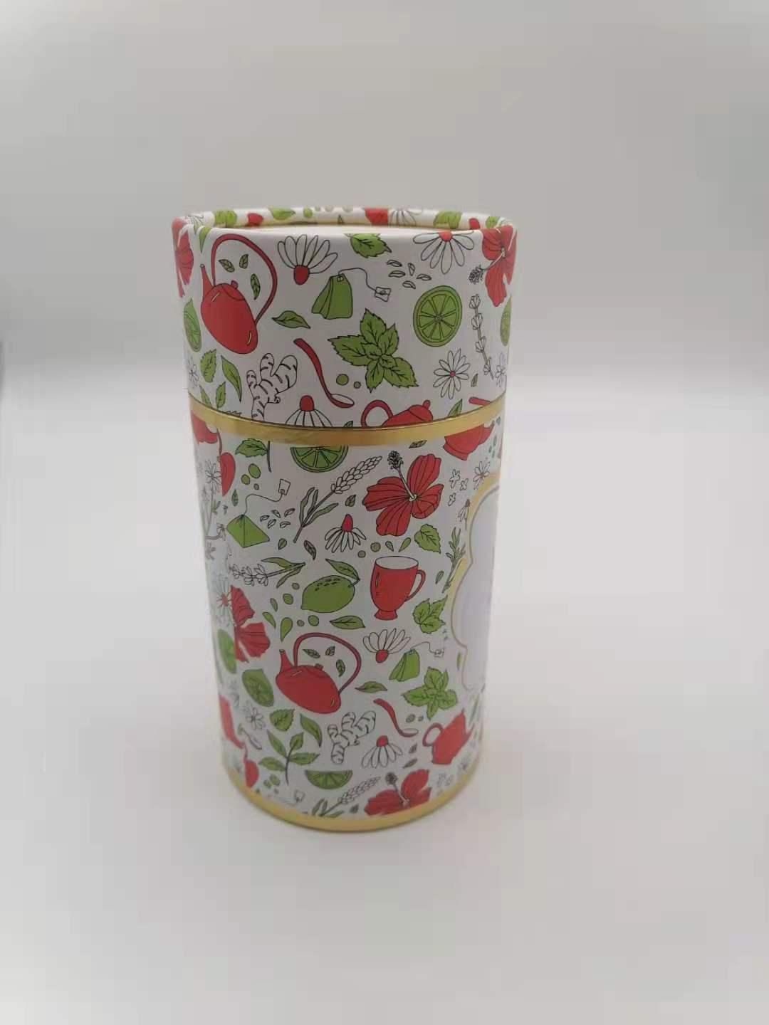 Tubes de café et de thé en papier kraft biodégradable personnalisables et en carton fabriqués à partir de carton recyclé pour l'emballage artisanal