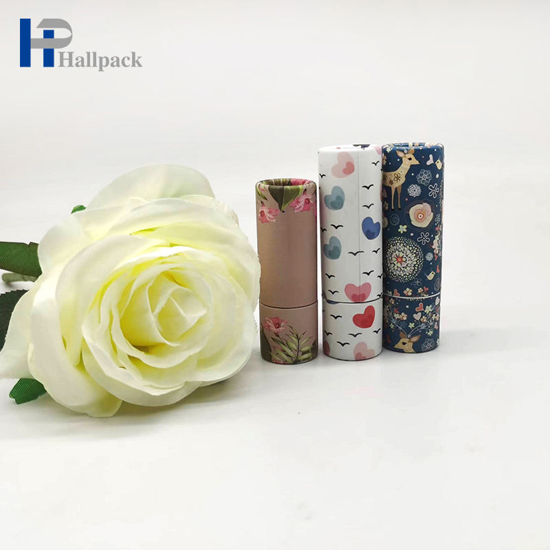 Tube rond en carton Kraft de qualité alimentaire, 0.3oz, emballage rond pour baume à lèvres en papier artisanal, pour l'artisanat et les projets, vente en gros
