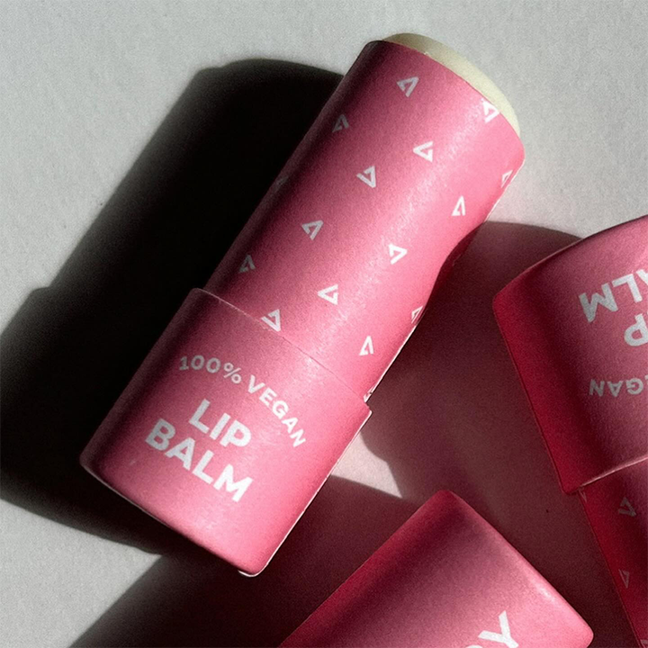 Tube de baume à lèvres personnalisé en papier sans plastique biodégradable, cylindre Push Up de forme ronde, Tube de papier d'emballage de barre de Lotion