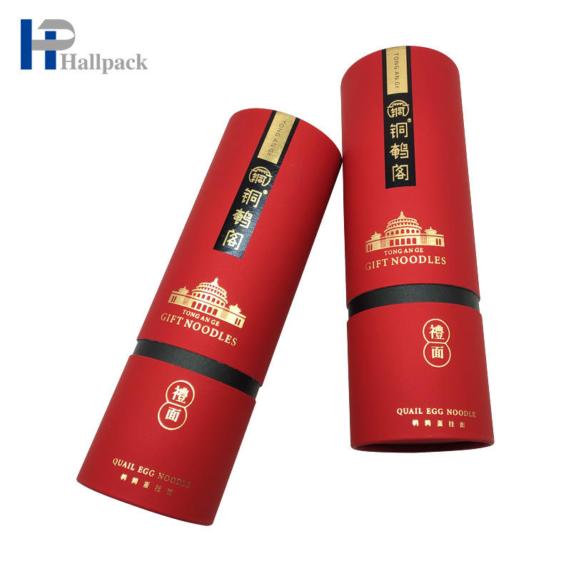 Emballage coloré de tube de papier de café de tubes de papier d'emballage industriel pour le thé