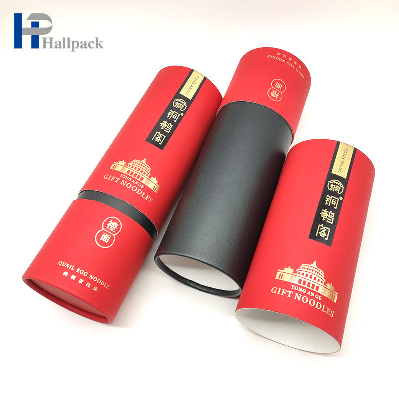 Emballage coloré de tube de papier de café de tubes de papier d'emballage industriel pour le thé