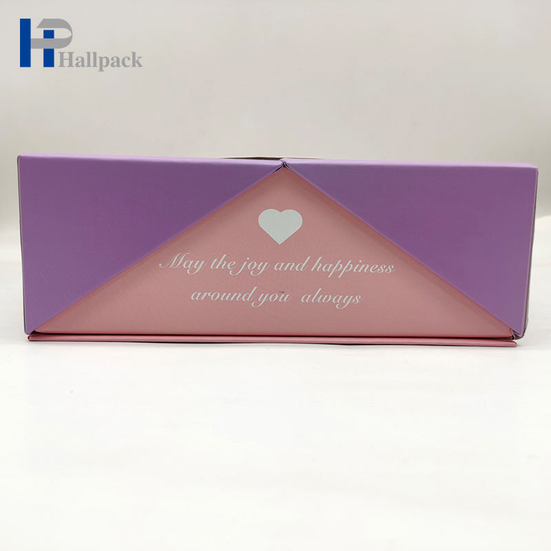 Tirez des deux côtés la boîte de papier adaptée aux besoins du client imprimant le meilleur boîte-cadeau de souhait
