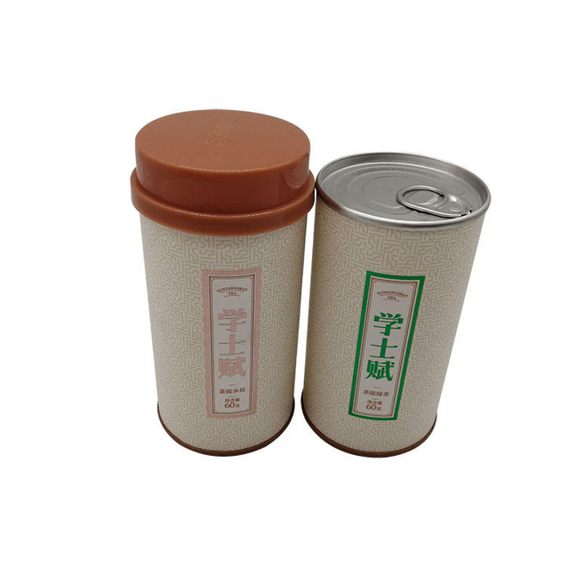 emballage de cylindre en carton de tube kraft boîtes personnalisées vente directe d'usine