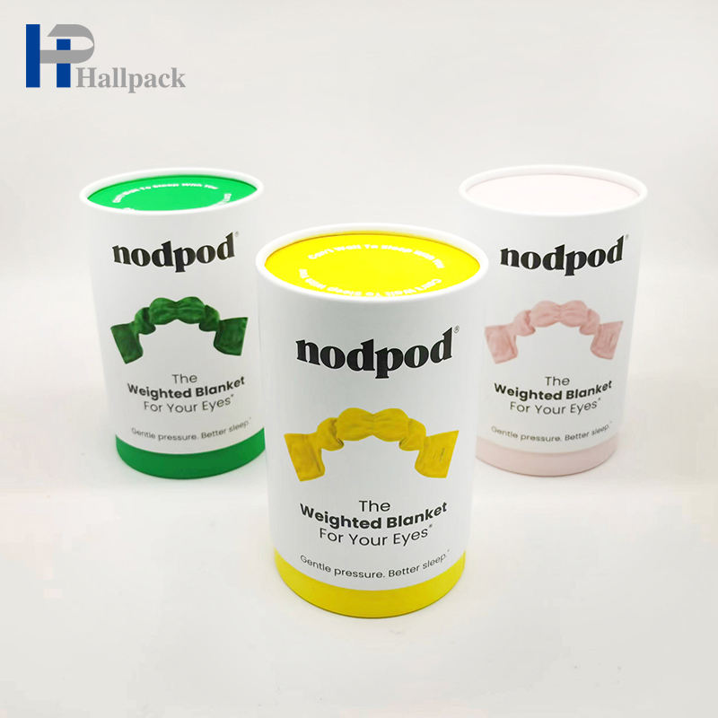 Carton Kraft personnalisé et tube de papier spécialisé, emballage cylindrique rond pour parfums et T-Shirts, Surface en relief, artisanat fait à la main