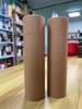 Tube de papier de cylindre de cartouche de papier aucun tube de papier d'emballage de Brown d'impression