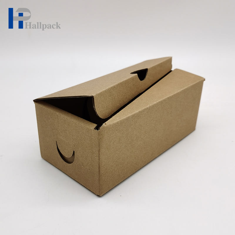 Boîte de papier ondulée de papier kraft personnalisée boîte de carton d'emballage imprimée