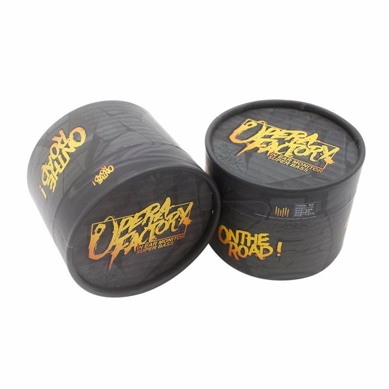 Kraft rond avec carton synthétique de gaufrage et papier artisanal pour tube de papier en carton cosmétique