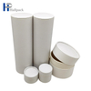 Tube blanc de papier d'emballage aucun tube cosmétique de papier de carton d'impression