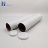 Tube de papier adapté aux besoins du client de carton d'emballage postal de expédition de Brown Kraft
