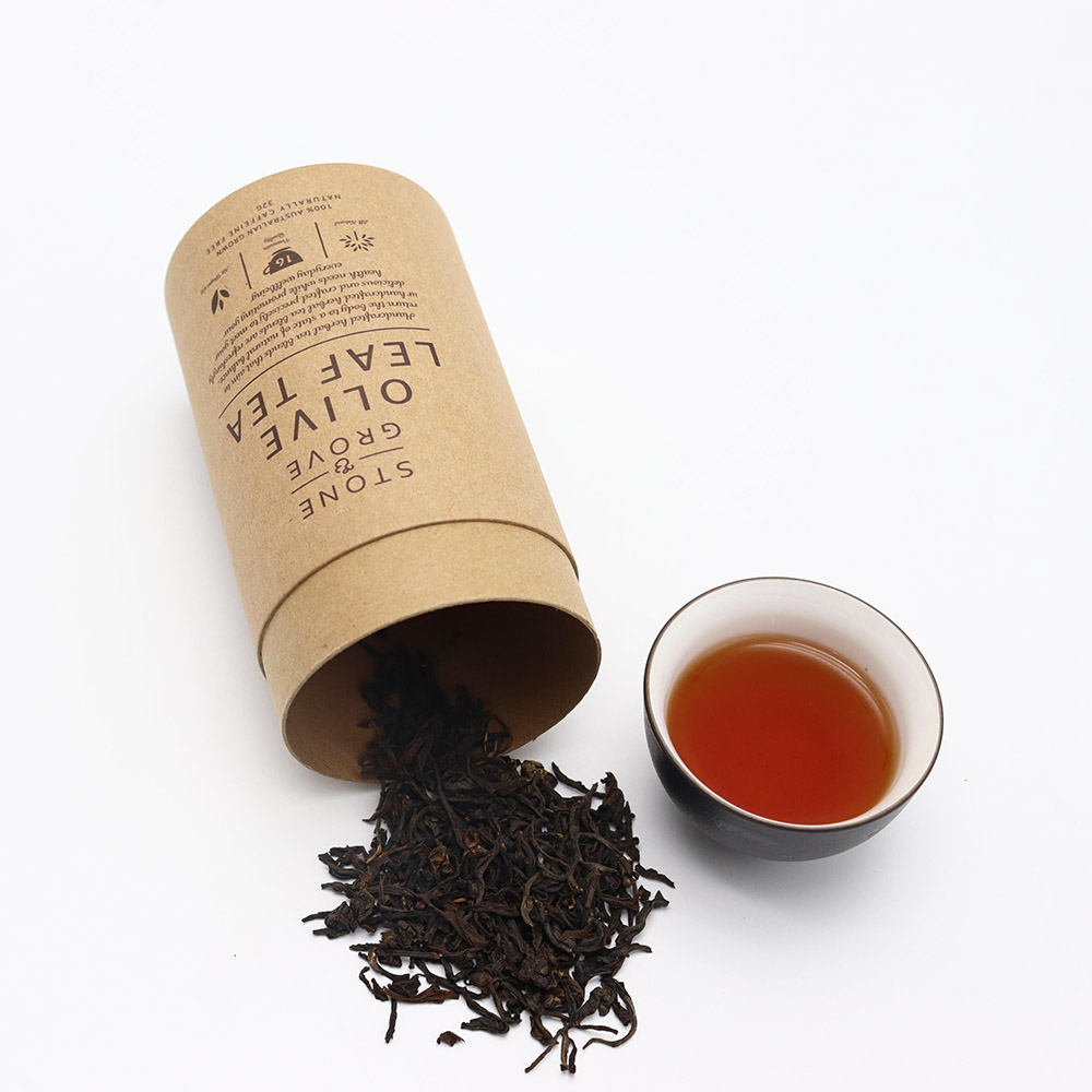 Emballage de tube en papier pour le thé en vrac OEM / ODM Factory Custory