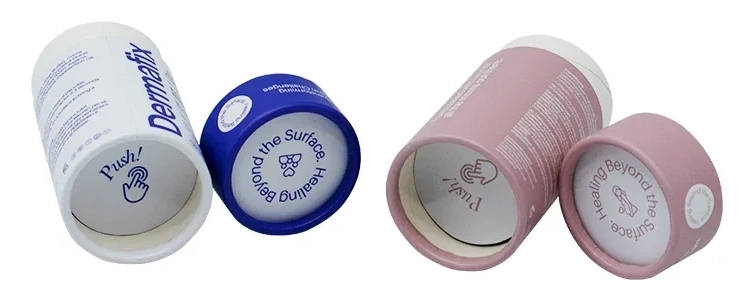 Push up vs Twist Up: Choisir l'emballage de tube à baume à lèvres droit
