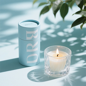 Cylindre de boîte ronde biodégradable pour le bouteille de bouteille en bouteille en bouteille