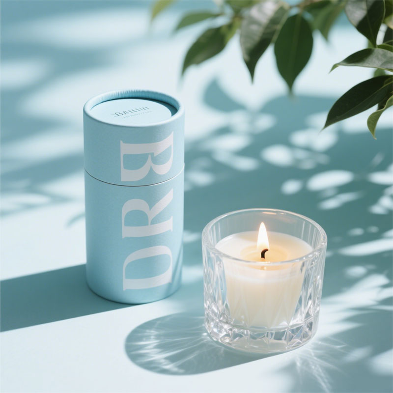 Tubes en papier pot de bougie: le cœur simple et durable d'une atmosphère confortable
