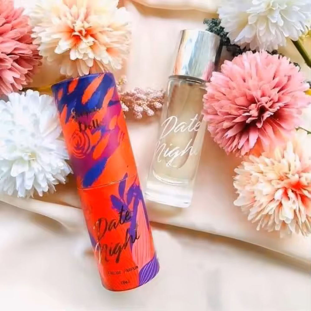 Emballage de boîte de tube rond emballé par carton cosmétique personnalisé de haute qualité pour bouteille de parfum d'huile essentielle