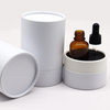 Emballage de tube rond emballé en carton cosmétique personnalisé de haute qualité pour bouteille de parfum d'huile essentielle