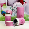Emballage facile à décoller personnalisé biodégradable Hallpack pour l'emballage de cylindres de papier de café, de thé et de chocolat