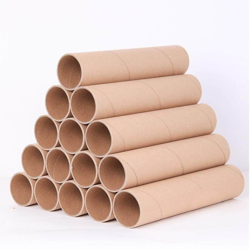Tubes en papier Kraft biodégradables personnalisés de qualité alimentaire, emballage en carton, cylindre rond pour affiche, Tube à noyau de papier