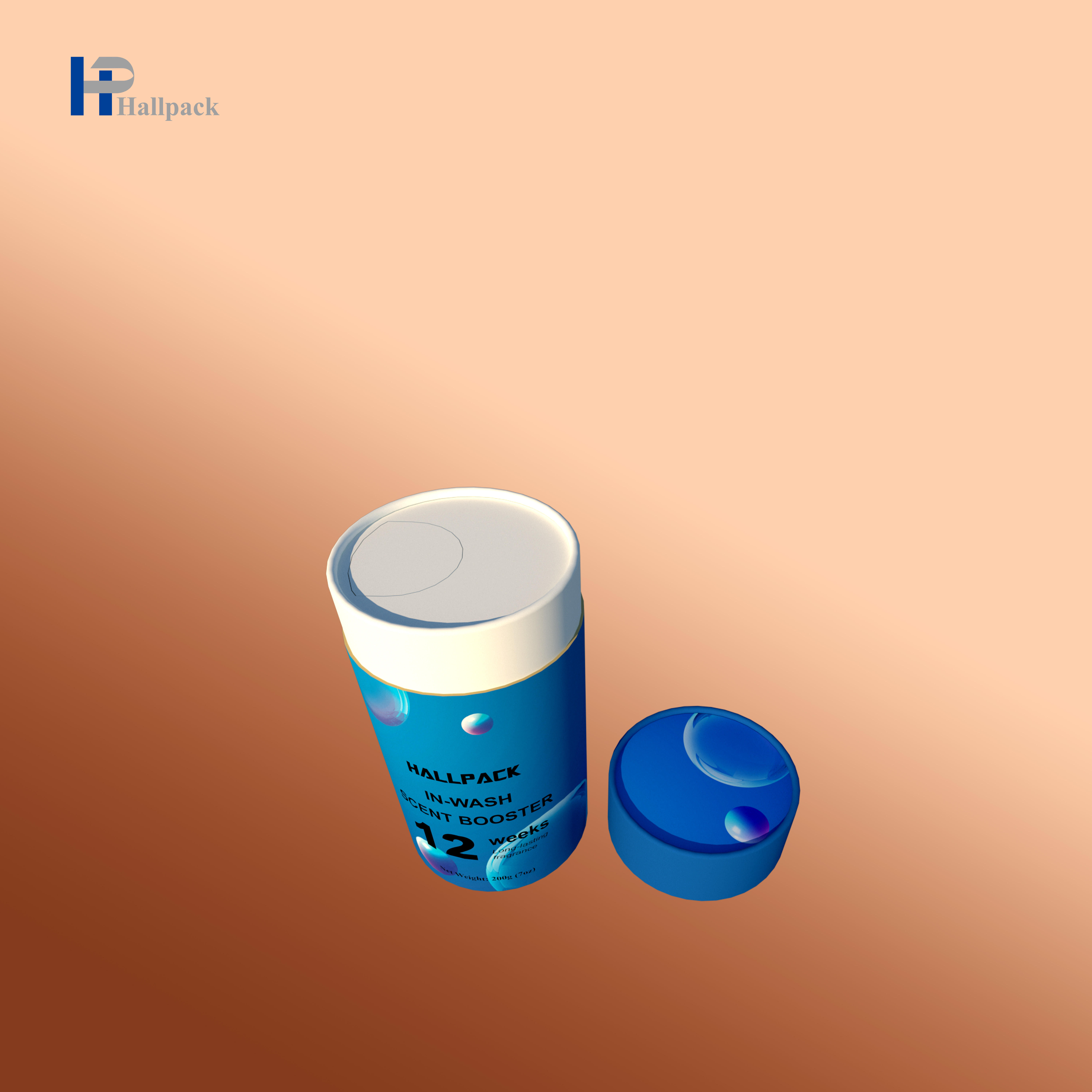 Tube de papier rond en carton avec Logo personnalisé, Tube d'emballage Push Up, Booster de parfum cosmétique, emballage en Tube de papier