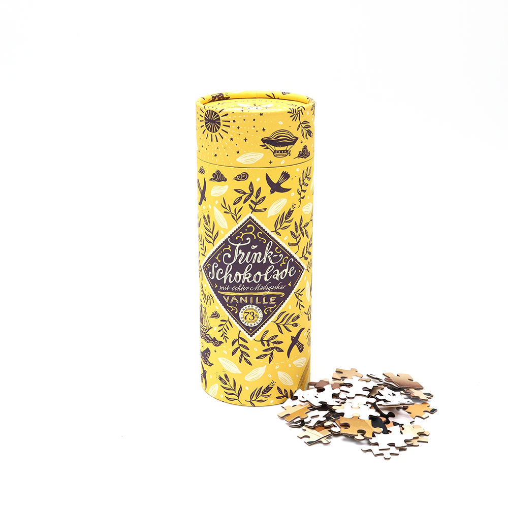 Cylindre écologique biodégradable en carton de qualité alimentaire, pour thé, sucre, café, tube d'emballage, cylindre en papier pour thé en vrac