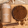 Boîte de cylindre d'emballage de thé en carton de papier de tube rond de Kraft recyclable imprimé par logo de vente chaude