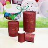 Hallpack – boîte cylindrique en papier artisanal biodégradable, personnalisée pour les huiles de parfum, bougies et huiles essentielles, emballage en Tubes de papier