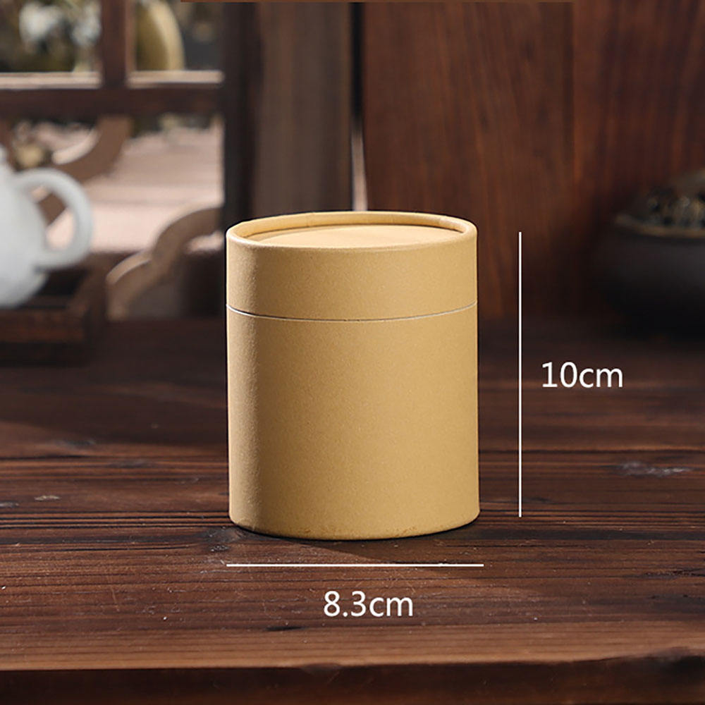 Emballage fait sur commande de cylindre rond de tube de papier d'emballage de catégorie comestible biodégradable pour la poudre de protéine de thé et les grains de café