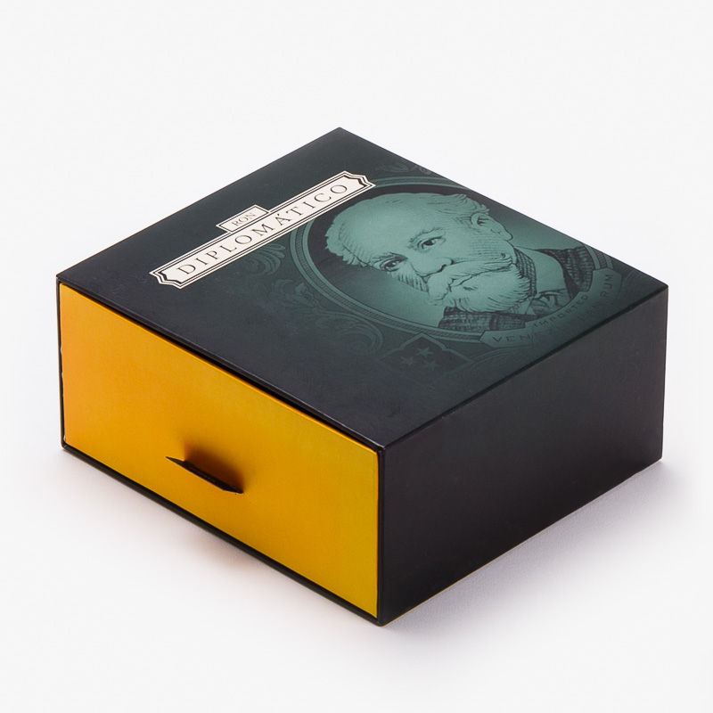 Boîte-cadeau en carton rigide de luxe, imprimé personnalisé, fait à la main, noir, Simple, vide, fermeture magnétique, vente en gros